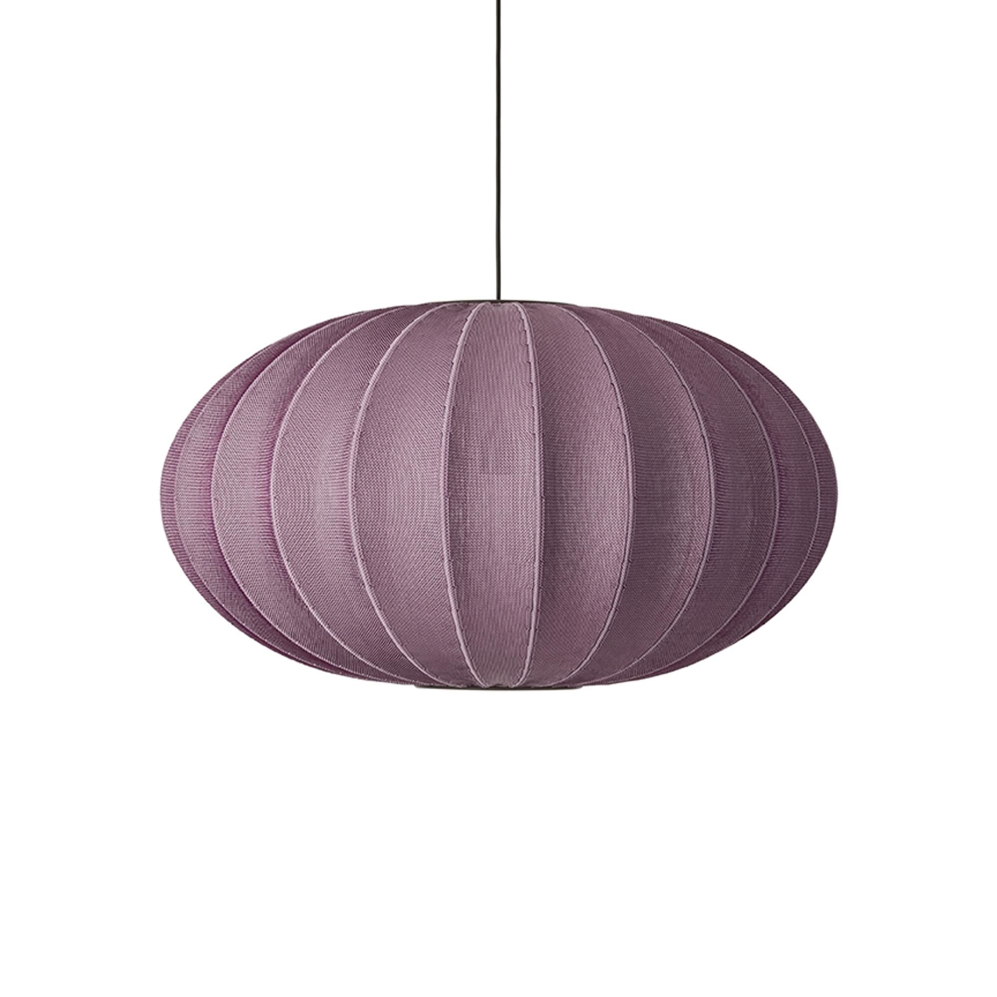 Knit-Wit Oval Taklampe É76 Taklampe Burgunder