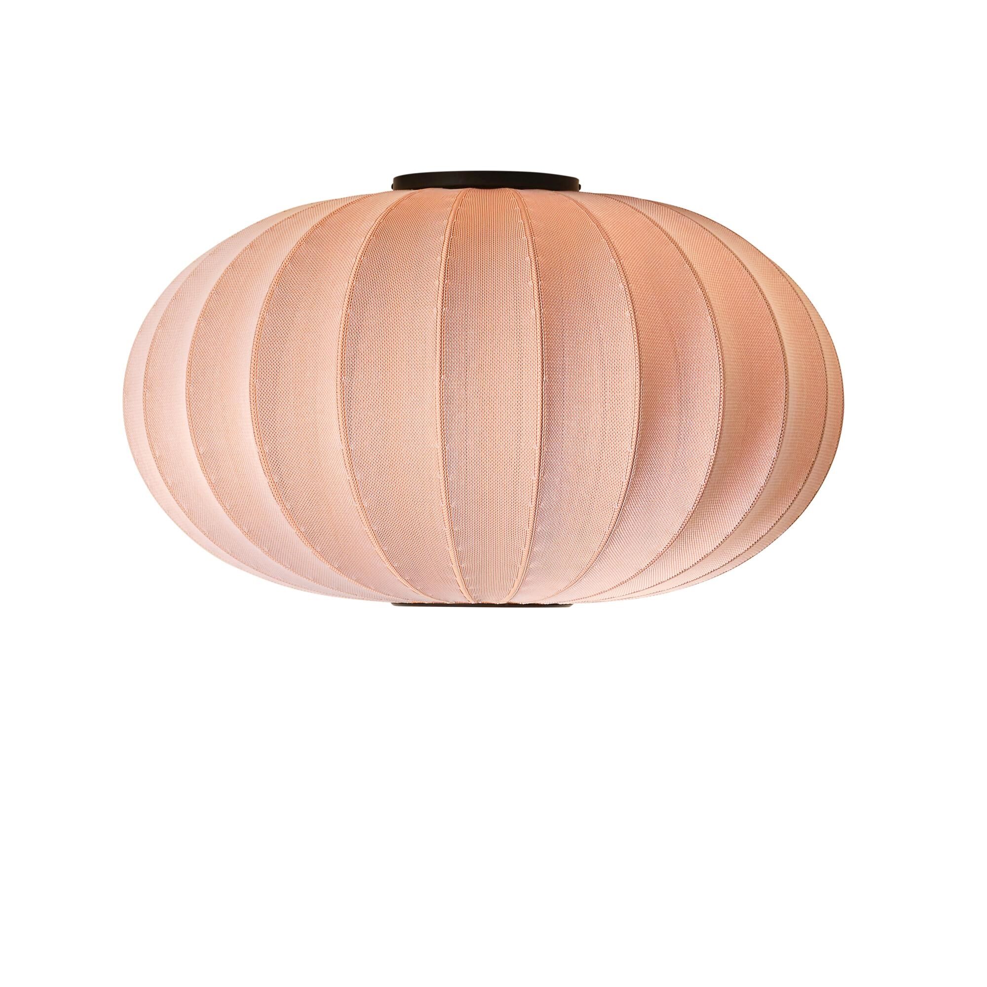 Knit-Wit Oval Tak-/ V&auml;gglampa &Oslash;76 Korall
