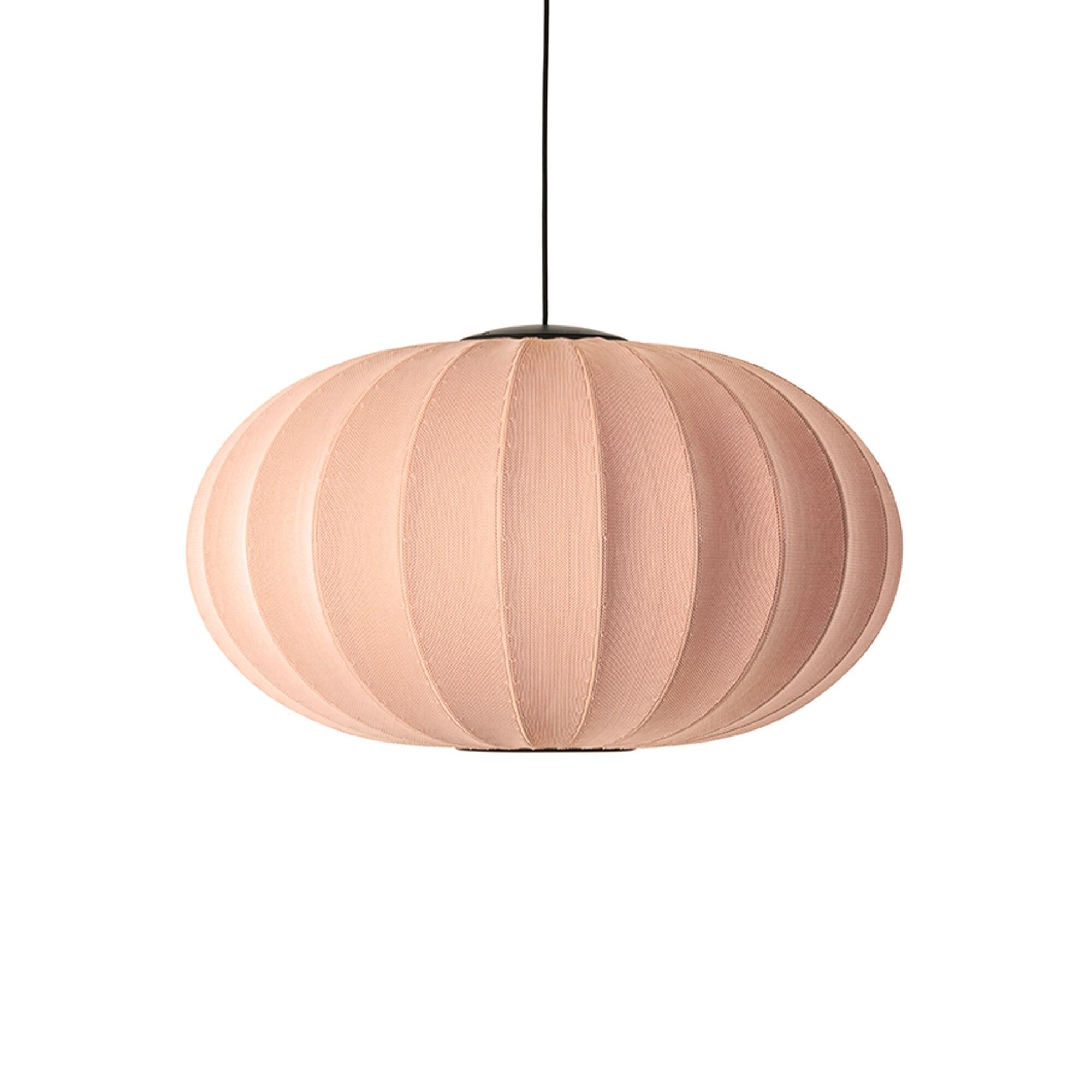 Knit-Wit Oval Taklampe É76 Korall LED