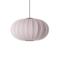 Knit-Wit Oval Pendel Ø76 Lysepink LED