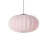 Knit-Wit Oval Pendel Ø76 Lysepink LED