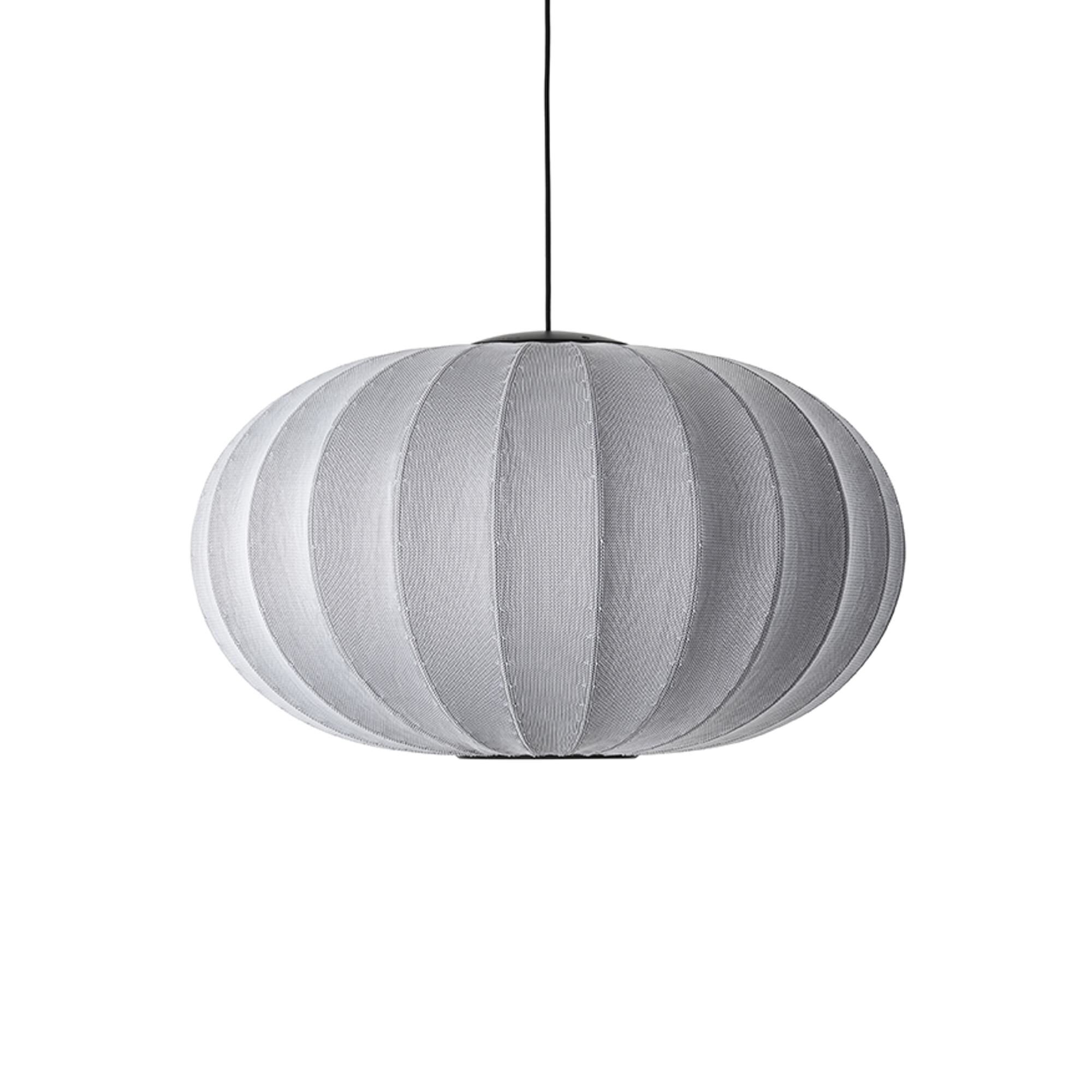 Knit-Wit Oval Taklampa &Oslash;76 Silver LED