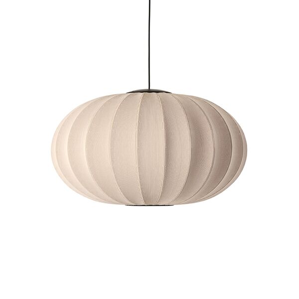 Knit-Wit Oval Taklampa Ø76 Sandsten LED