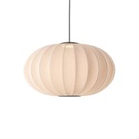 Knit-Wit Oval Pendel Ø76 Sand Stone LED