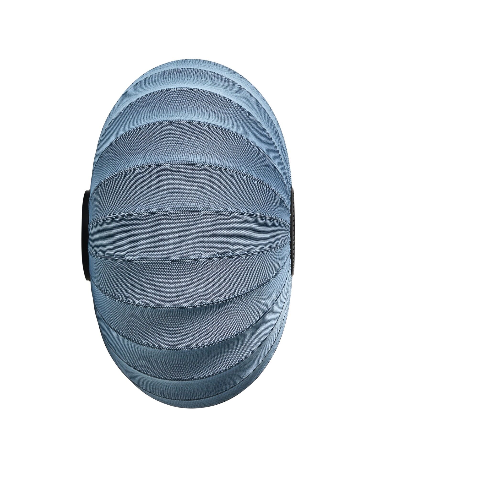 Knit-Wit Oval V&auml;gglampa &Oslash;76 cm Bl&aring; Sten