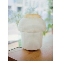Papier Double Table Lamp Ø30 Soft Yellow