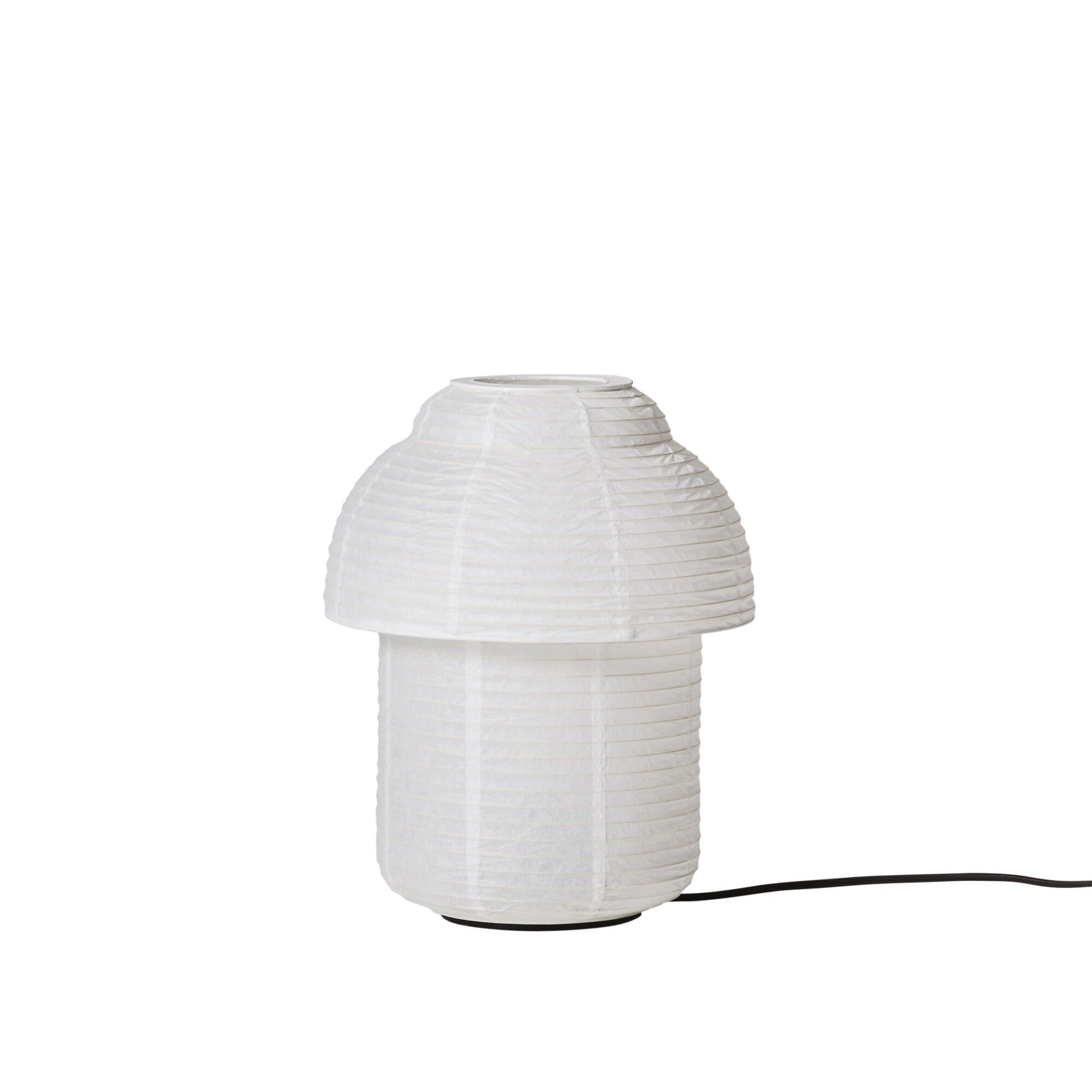 Papier Double Lampe à Poser Ø30 Blanc