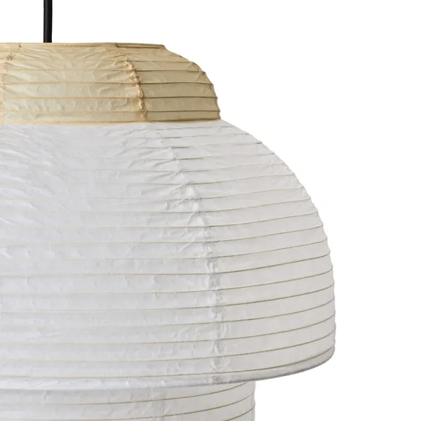 Papier Double Pendel Ø40 cm Soft Yellow