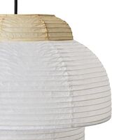 Papier Double Pendel Ø40 cm Soft Yellow
