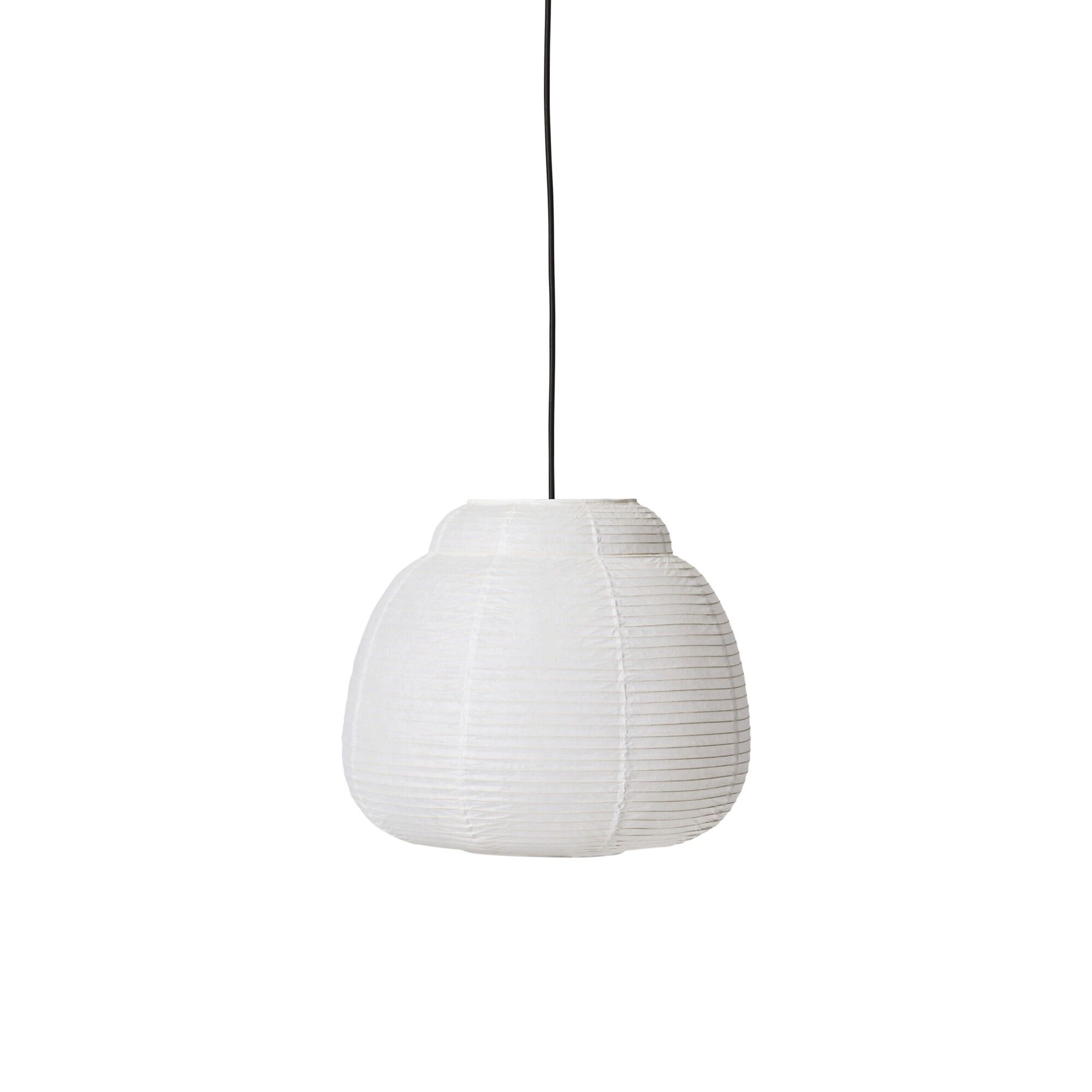 Papier Enkel Taklampe É40 cm Hvit