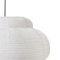 Papier Pendelleuchte Ø52 cm Weiß