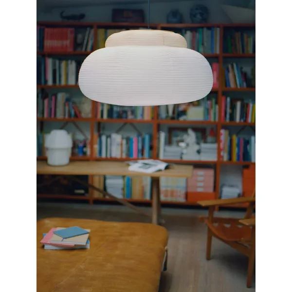 Papier Single Pendel Ø80 cm Soft Yellow