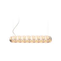 Prop Light Double Horizontal Pendel Hvid