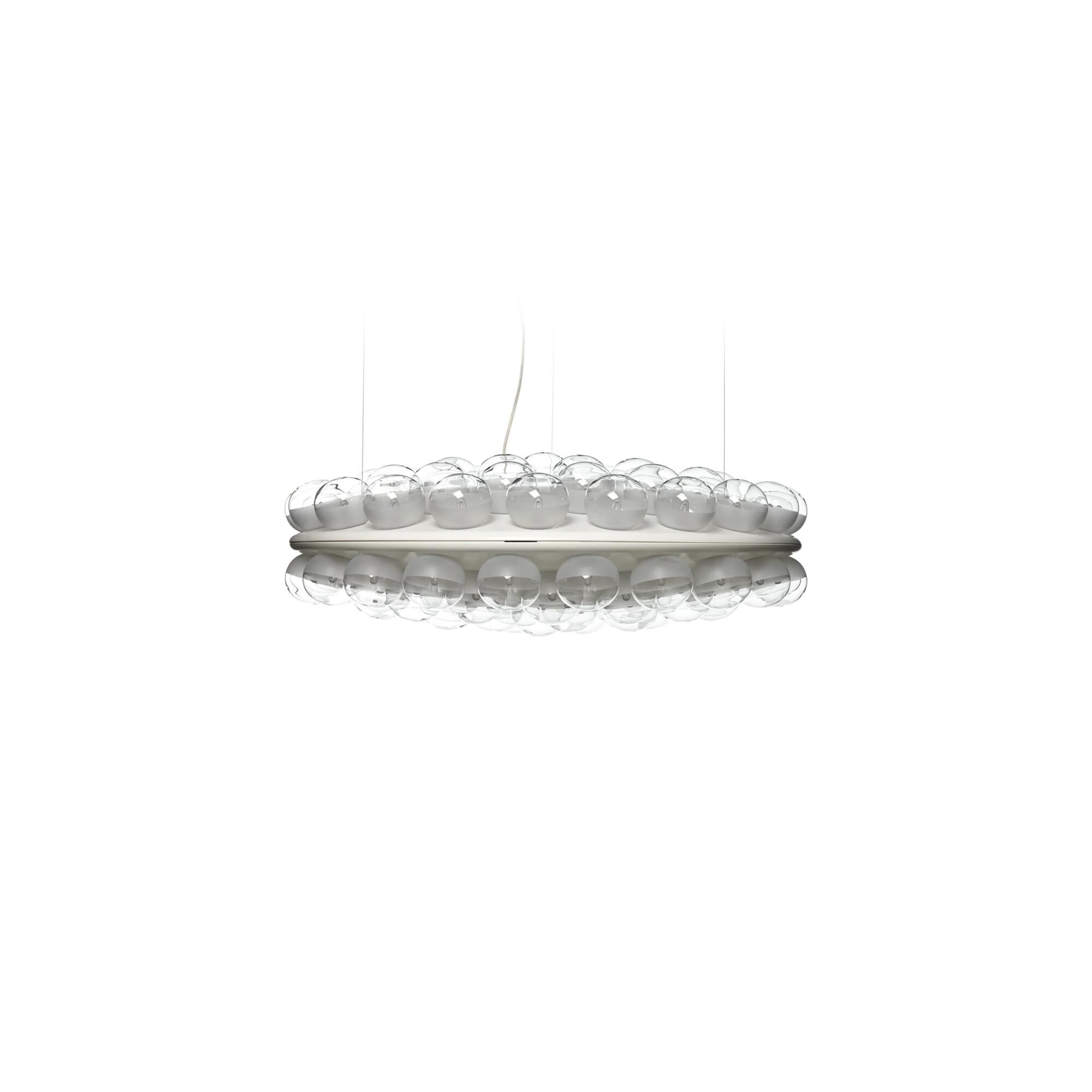 Prop Light Rund Dubbel Taklampa Vit