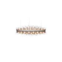 Prop Light Round Double Pendant White