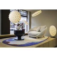 Prop Light Round Double Pendant White