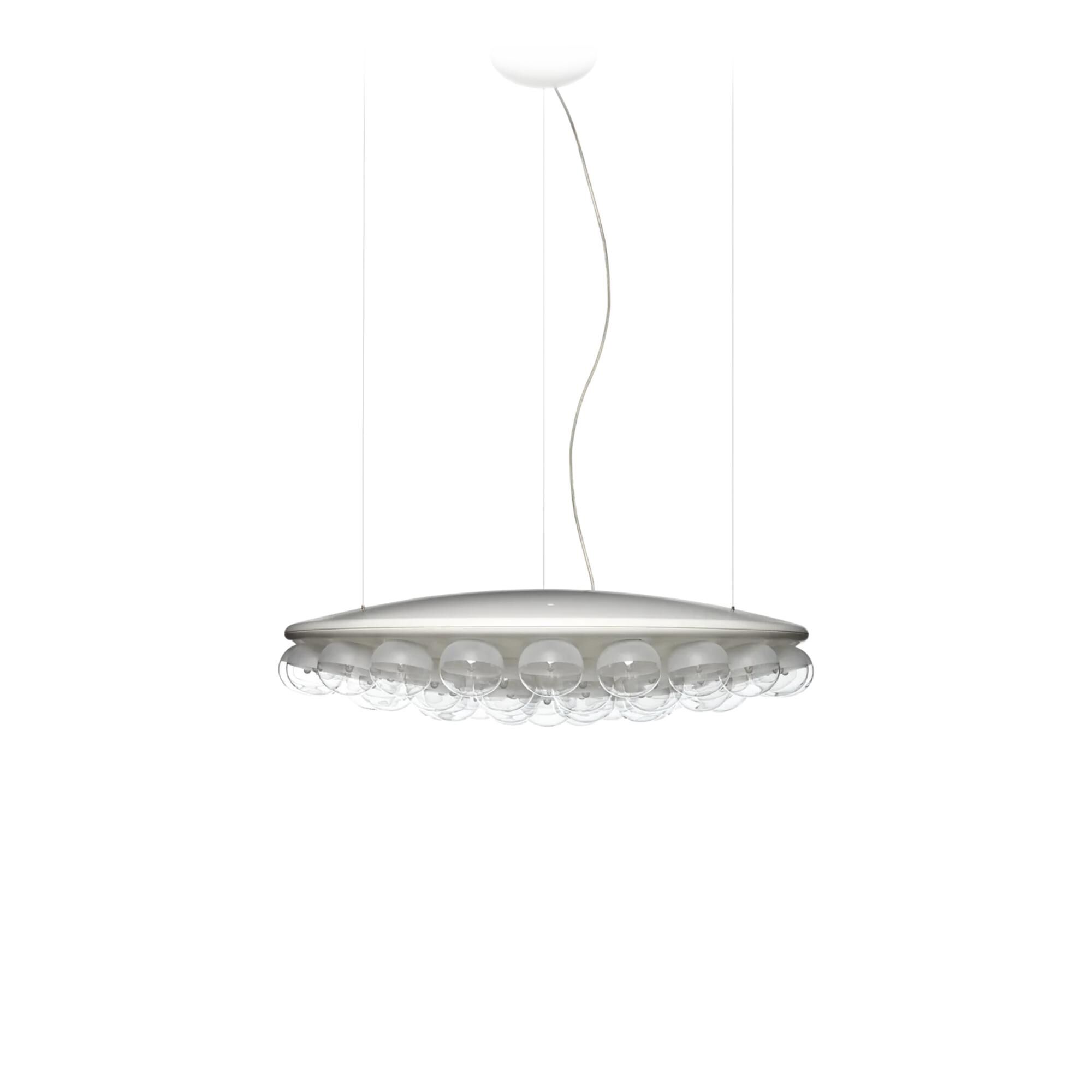 Prop Light Rund Taklampa Singel Vit