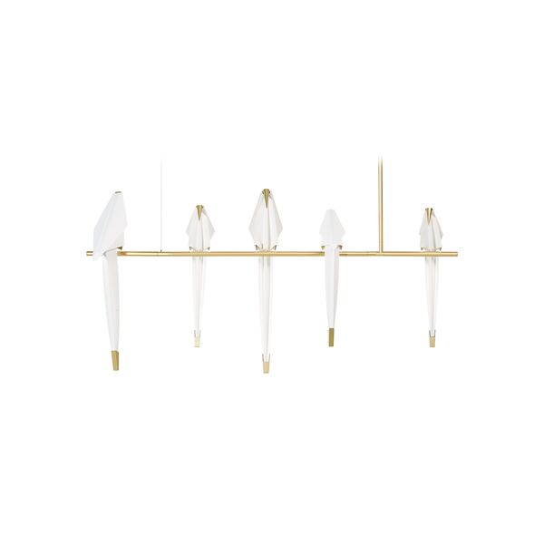 Perch Light Branch -riipus Messinki/valkoinen Himmennettävä