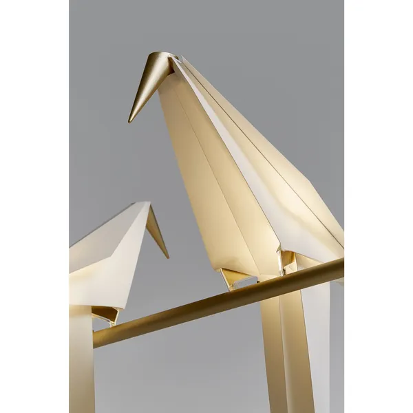 Perch Light Branch Hanglamp Klein Messing/ Wit Dimbaar