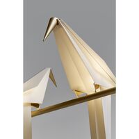 Perch Light Branch Hanglamp Klein Messing/ Wit Dimbaar