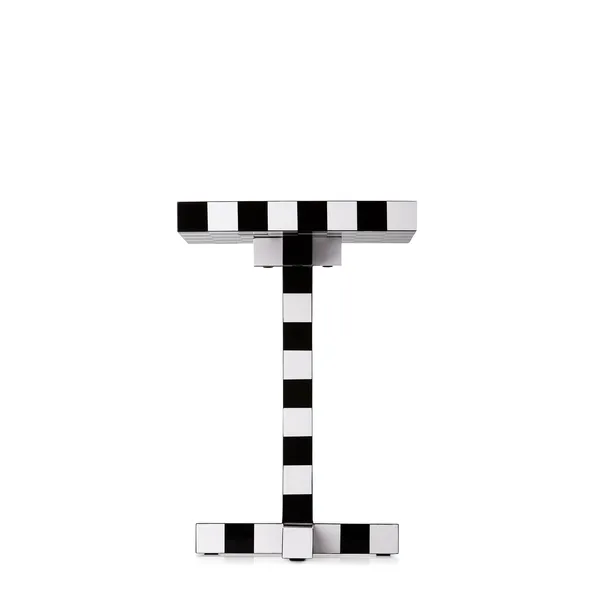 Table d'Appoint Chess Noir/Blanc