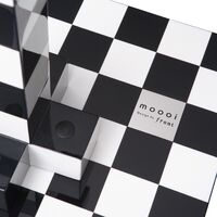Table d'Appoint Chess Noir/Blanc