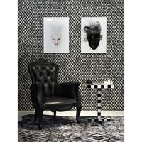 Table d'Appoint Chess Noir/Blanc
