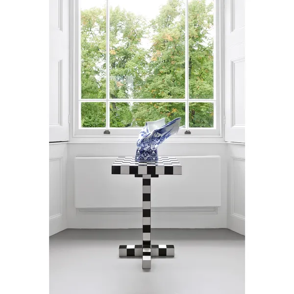 Table d'Appoint Chess Noir/Blanc