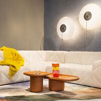 Obon Rectangle Coffee Table Low Gray
