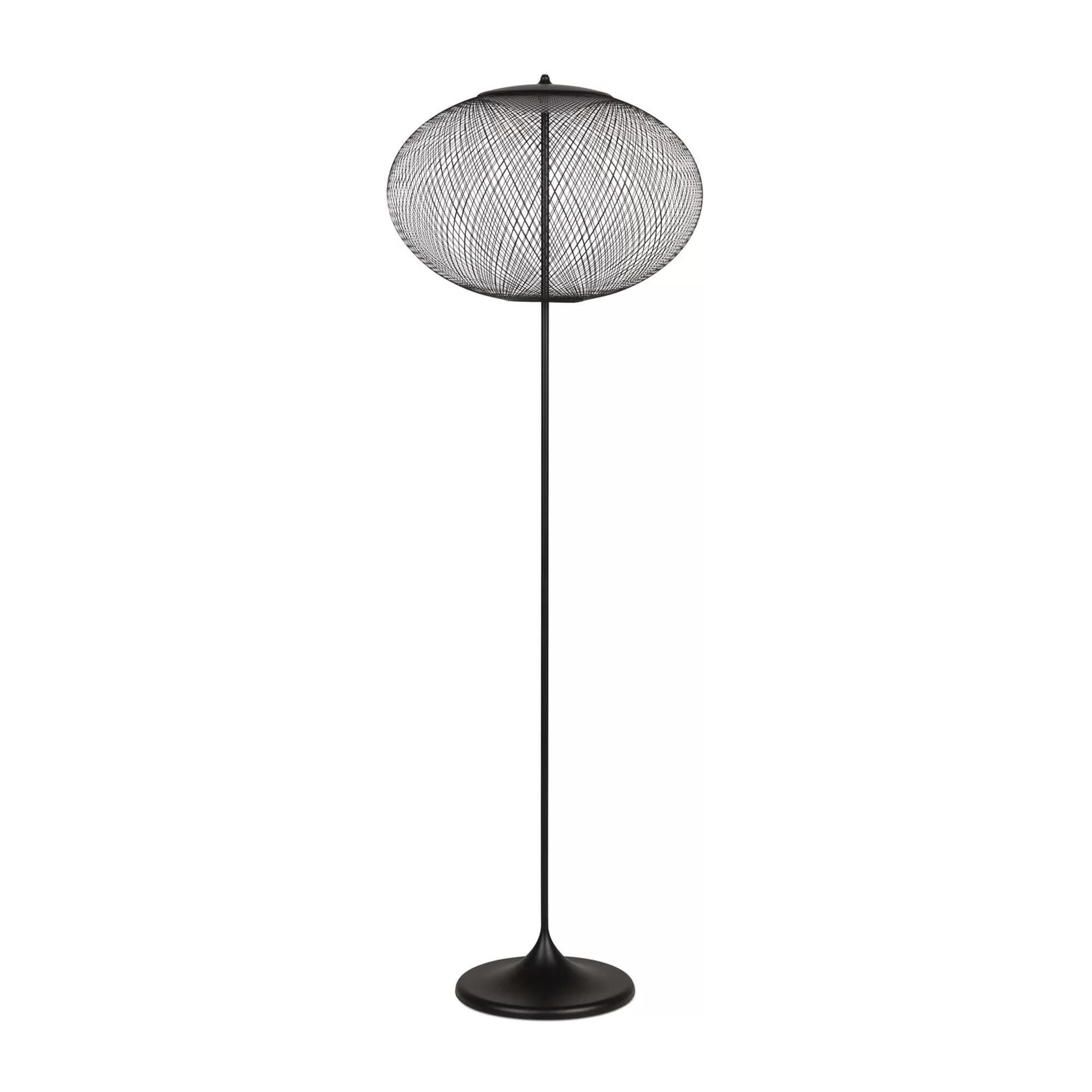 NR2 Golvlampa Medium Svart