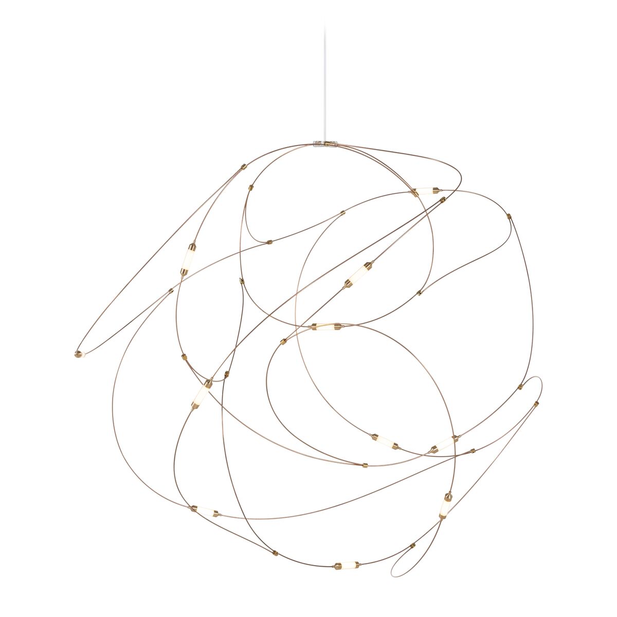 Flock of Light 11 Pendel Bronze