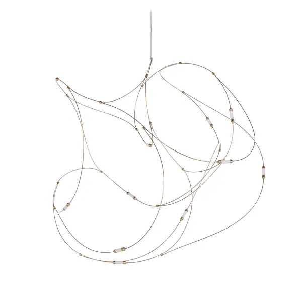Flock of Light 11 Pendant Bronze