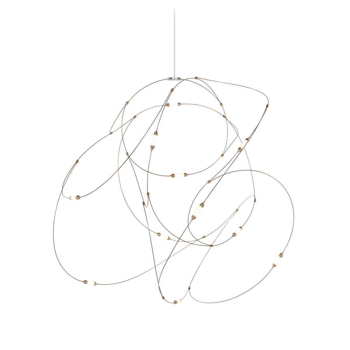 Flock of Light 11 Pendel Bronze