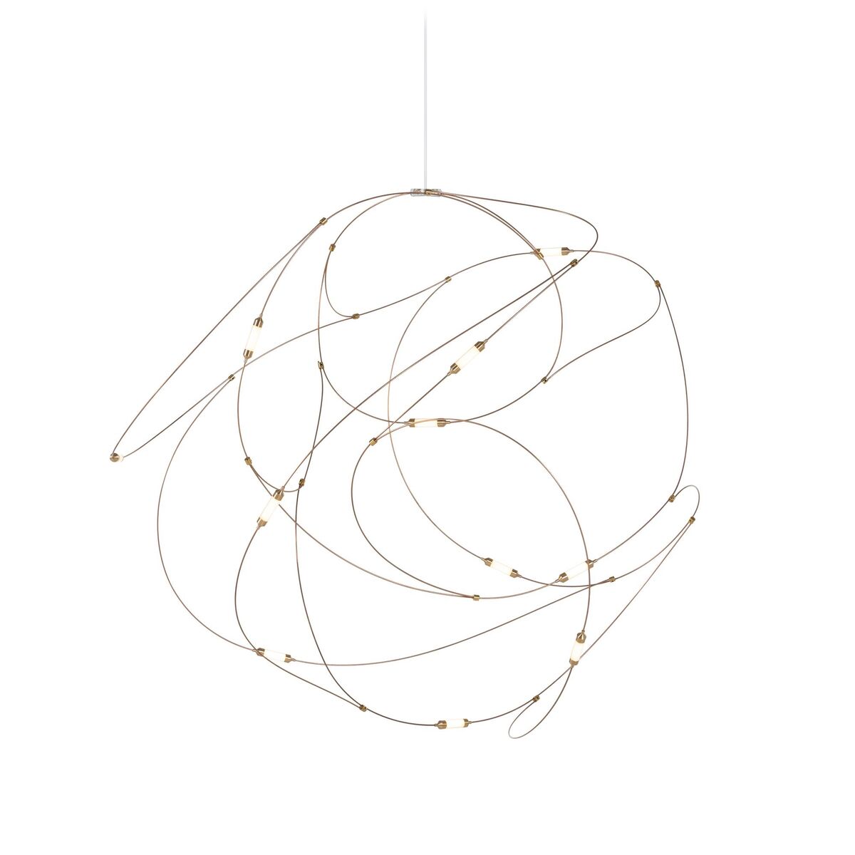 Flock of Light 11 Pendel Bronze