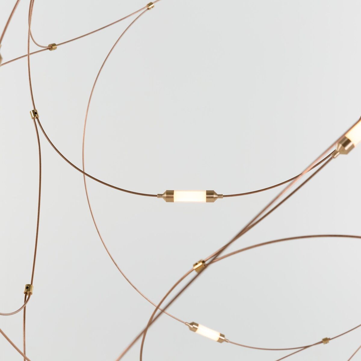 Flock of Light 11 Pendel Bronze