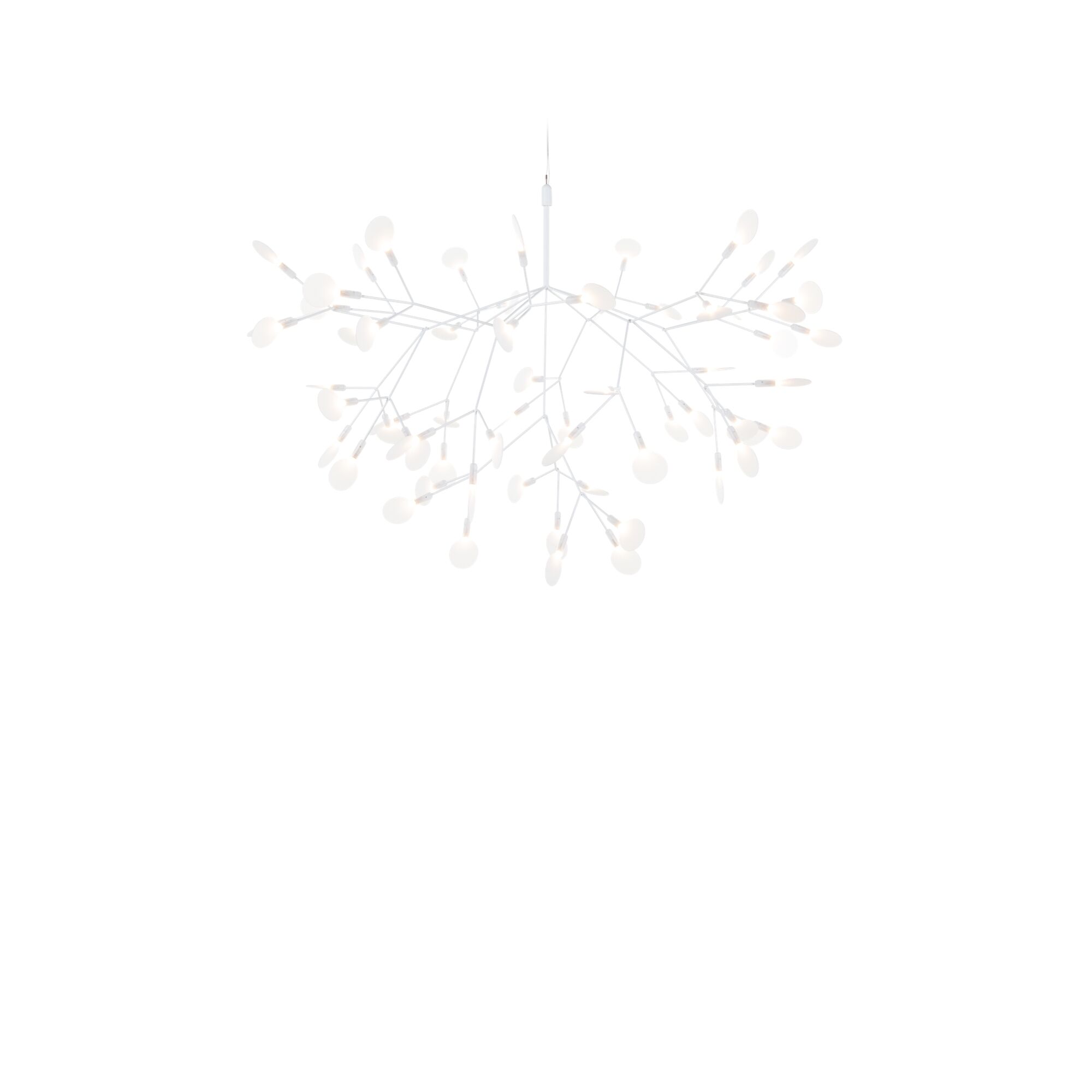 Heracleum III Taklampa Stor Vit