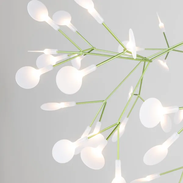 Heracleum III Pendant Large White