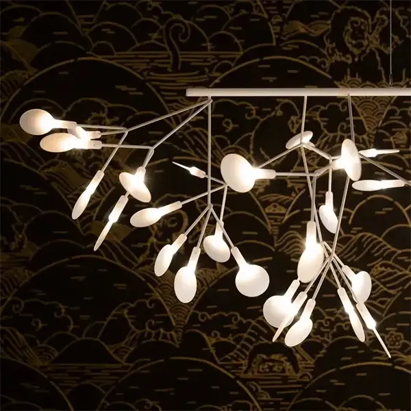 Heracleum III Linear Pendel Nikkel