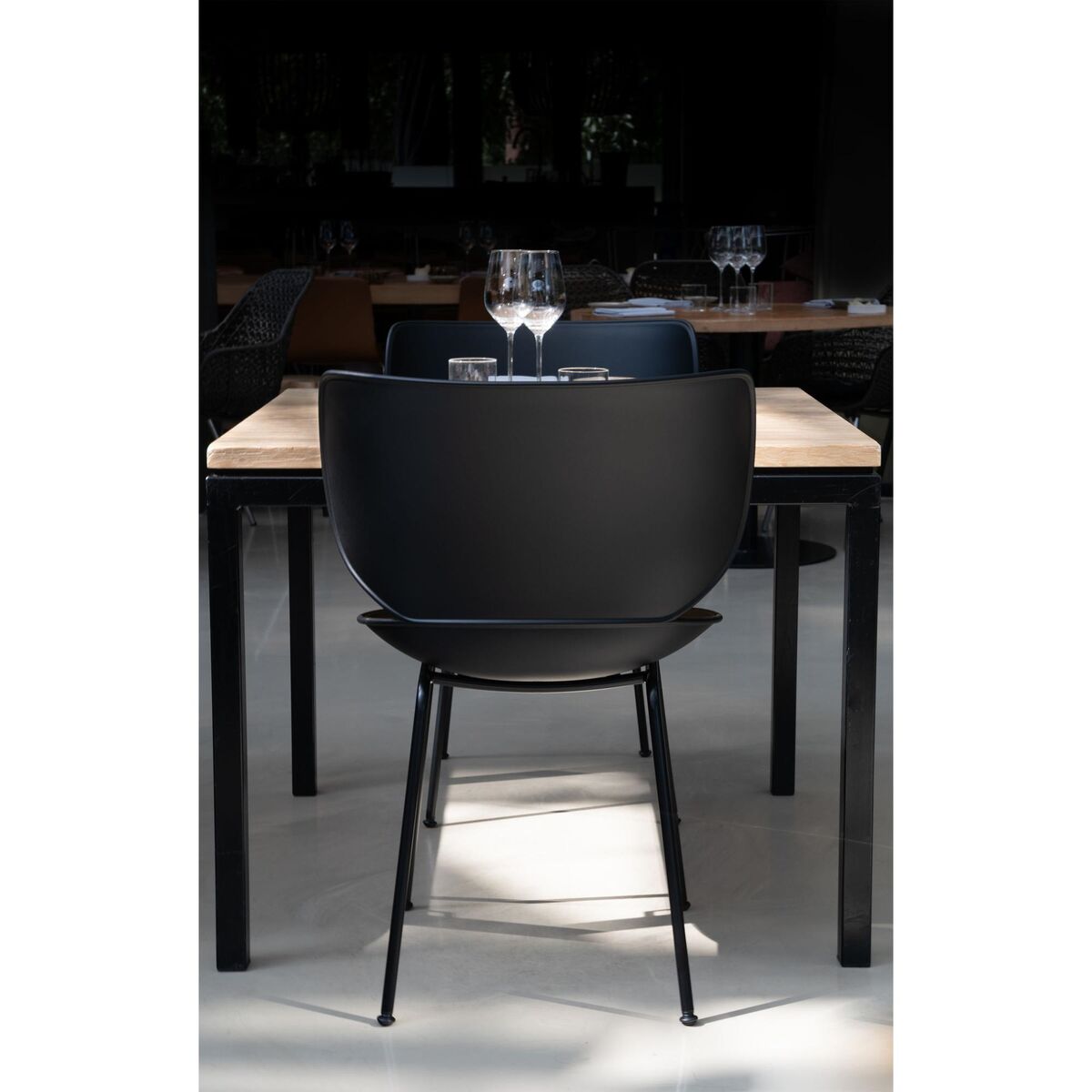 Moooi Hana Dining Chair Black