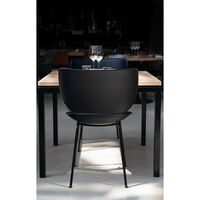 Moooi Hana Spisestol Sort Stablebar