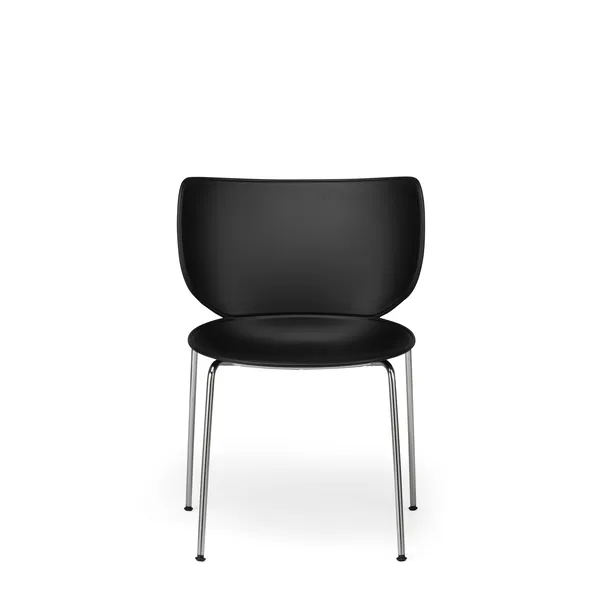 Moooi Hana Dining Chair Black/Chrome Stackable