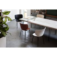Moooi Hana Dining Chair Concrete/Black