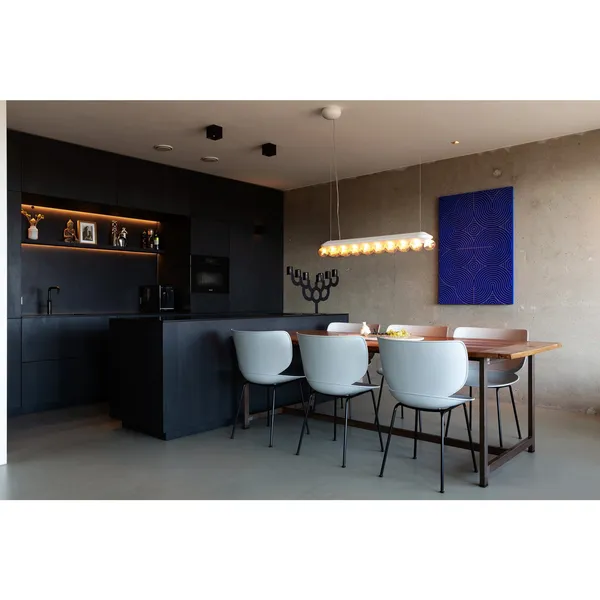 Moooi Hana Dining Chair Concrete/Black