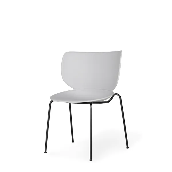 Moooi Hana Dining Chair Concrete/Black Stackable