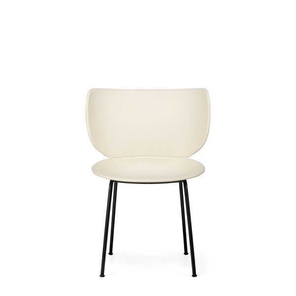 Moooi Hana Esszimmerstuhl Oyster White/Schwarz