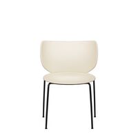 Moooi Hana Dining Chair Oyster White/Black Stackable
