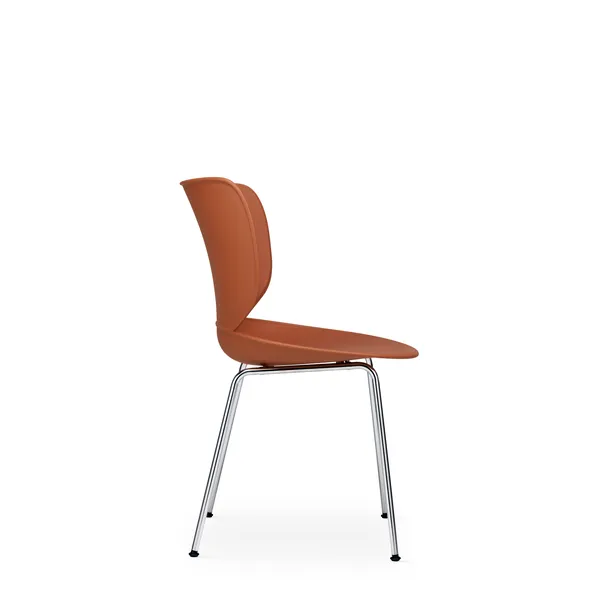Moooi Hana Matstol Terracotta/Krom