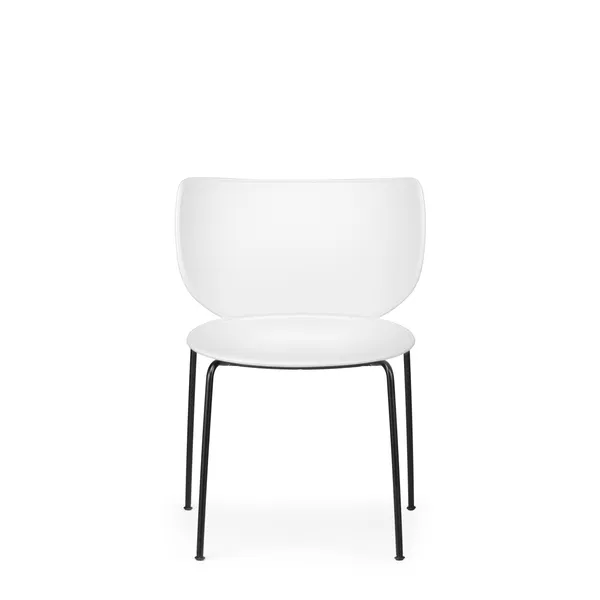 Moooi Hana Dining Chair White/Black Stackable
