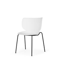 Moooi Hana Dining Chair White/Black Stackable