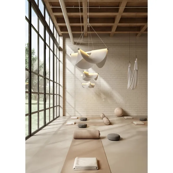 Drape Light 78 Pendant White